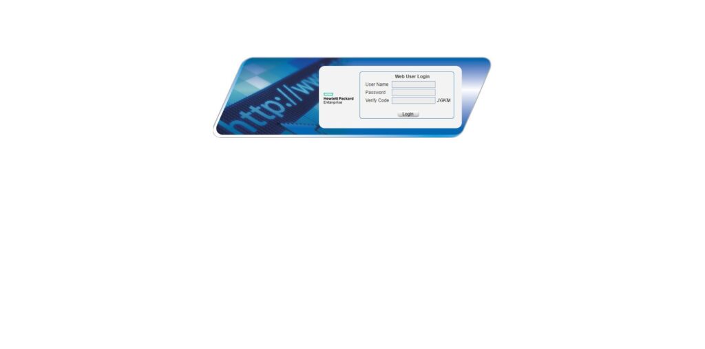 hp switch web arayuzu login 1024x508 - HP Switch SNMP Ayarları